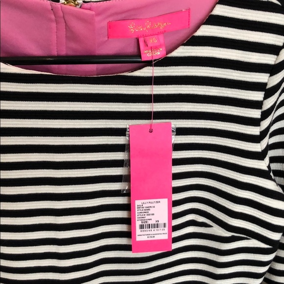 NWT!  Lily Pulitzer Alden Stripe Dress- so cute! - Picture 4 of 8
